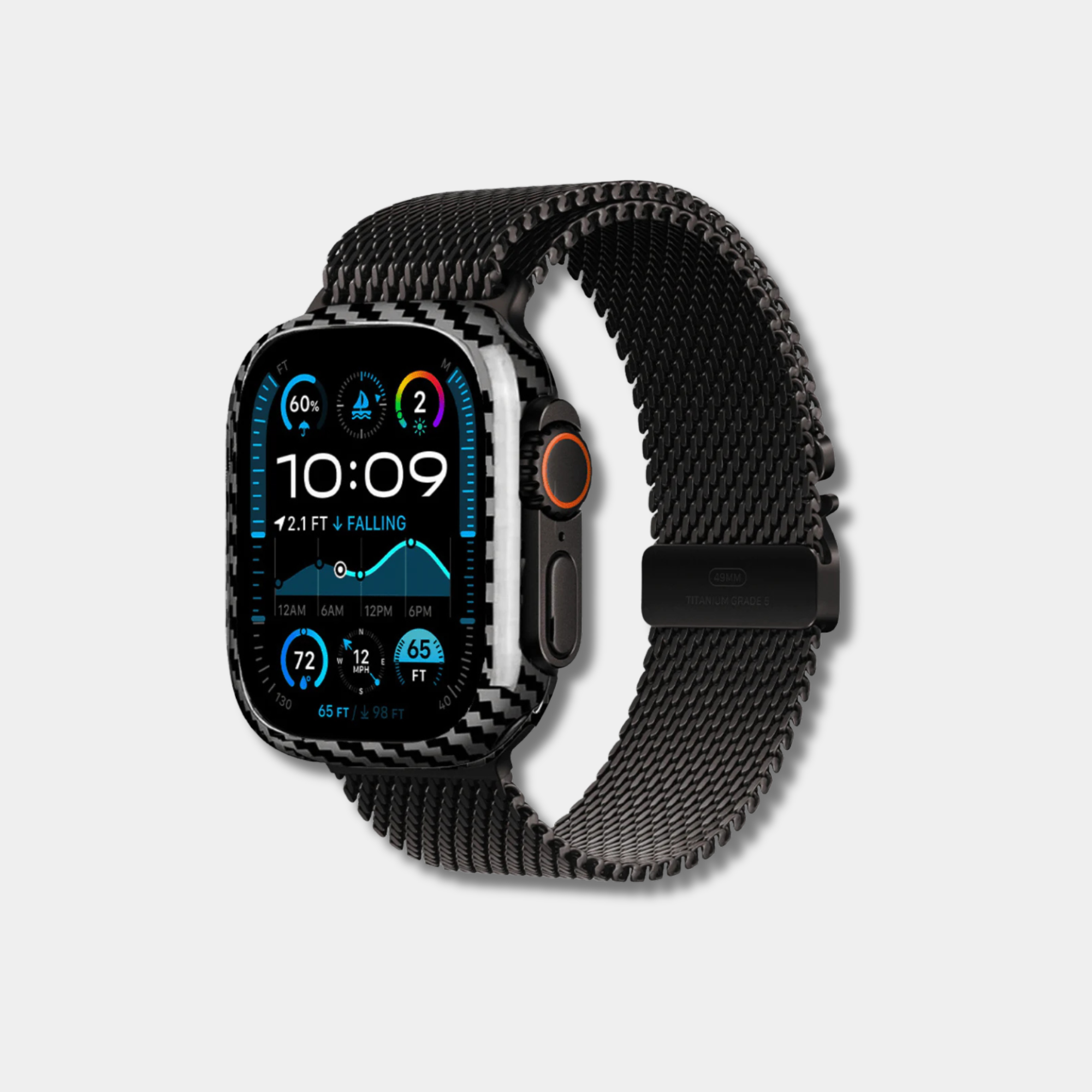 Coque Apple Watch Carbone FIBRE