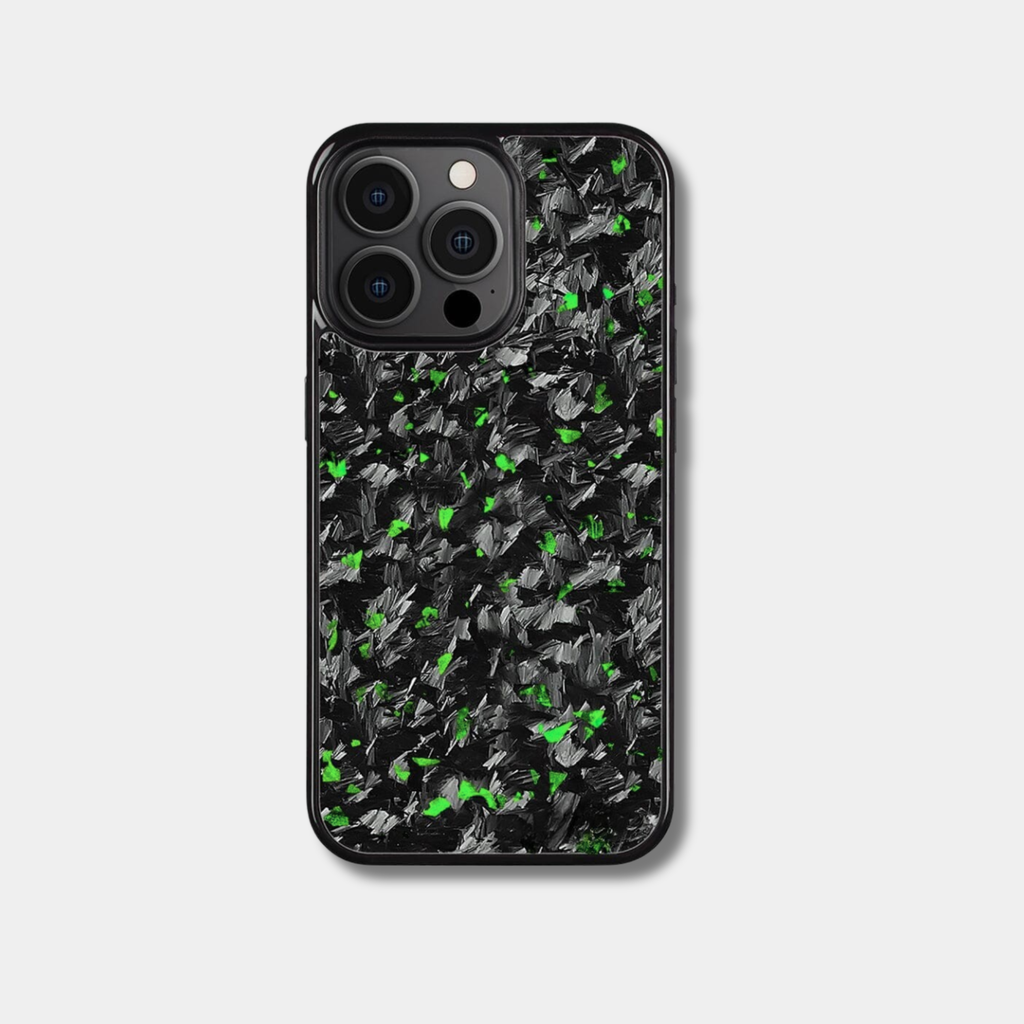 Coque iPhone Carbone BRUTE colorée