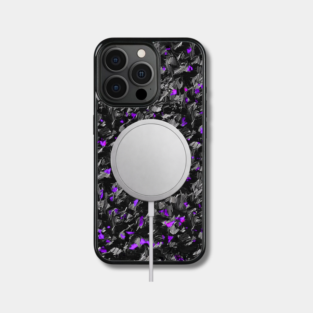 Coque iPhone Carbone BRUTE colorée